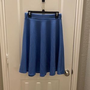 Cornflower blue woman’s skirt size large